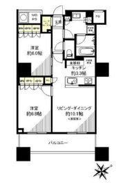 ザ・パークハウス西新宿タワー60 27階 間取り図