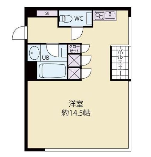 フォレシティ東麻布 902 間取り図