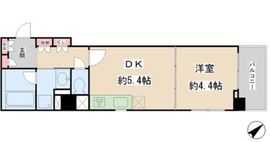 銀座二丁目レジデンス 6階 間取り図