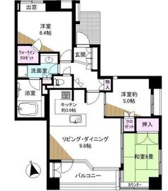 アクシルコート銀座イースト 10階 間取り図