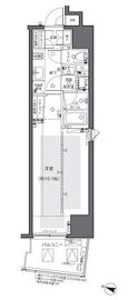 ZOOM都庁前 10階 間取り図