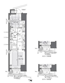 ZOOM都庁前 3階 間取り図