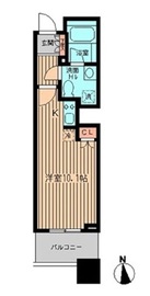 白金タワー 10階 間取り図