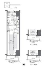 ZOOM都庁前 2階 間取り図