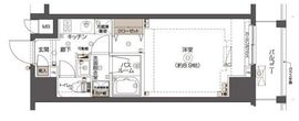 ZOOM西五反田 2階 間取り図