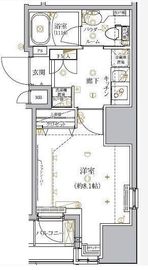 クレイシア神田淡路町 2階 間取り図