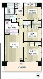 マーシュフィールド四番町 507 間取り図