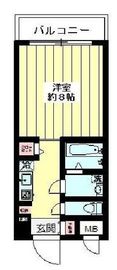 アヴァンティーク銀座2丁目 3階 間取り図
