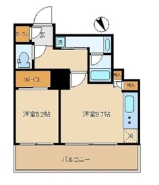 ザ・パークハウス西新宿タワー60 24階 間取り図