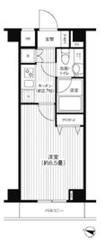 グランハイツ東中野 302 間取り図