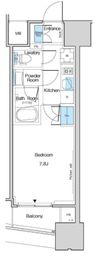 ルフォンブランシェ品川南大井 202 間取り図