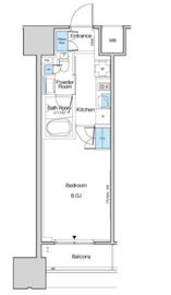 ルフォンブランシェ品川南大井 203 間取り図