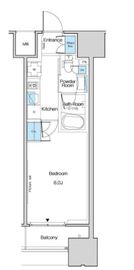 ルフォンブランシェ品川南大井 204 間取り図