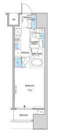 ルフォンブランシェ品川南大井 1006 間取り図