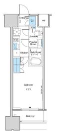 ルフォンブランシェ品川南大井 911 間取り図