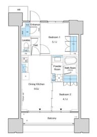 ルフォンブランシェ品川南大井 215 間取り図