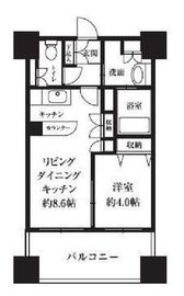 HF西新宿レジデンスウエスト 1003 間取り図