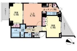 エスティメゾン哲学堂 401 間取り図