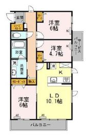 BLESS北新宿 4083 間取り図