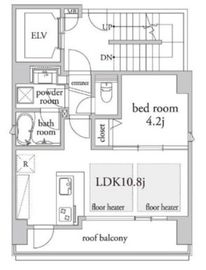 アーベイン赤坂 9F1 間取り図