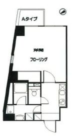 ホーヨー東京レジデンス赤坂3丁目 4階 間取り図