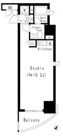 MFPR代々木タワー 907 間取り図