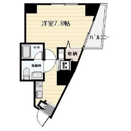 フジヨシ白金高輪アジールコート 602 間取り図