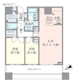 ブリリアタワーズ目黒 36階 間取り図