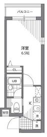 プライムアーバン目黒リバーサイド 306 間取り図