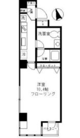 ファインクレスト渋谷神泉 701 間取り図