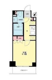 コスモリード目黒学芸大学イースト 202 間取り図