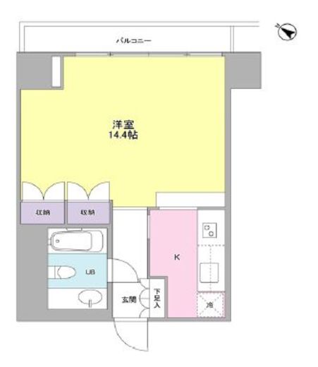 フォレストタウン参宮橋 703 間取り図