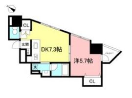 ミュゼ松濤 402 間取り図