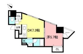 ミュゼ松濤 502 間取り図