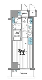 グランド・ガーラ銀座 6階 間取り図