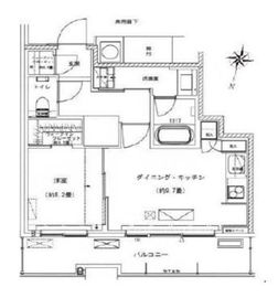 ザ・パークハウス西新宿タワー60 40階 間取り図