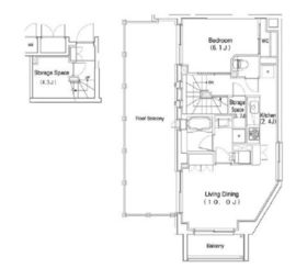 コンフォリア中野 505 間取り図