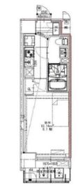 S-RESIDENCE錦糸町パークサイド (エスレジデンス錦糸町パークサイド) 201 間取り図