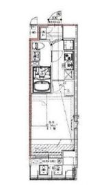 S-RESIDENCE錦糸町パークサイド (エスレジデンス錦糸町パークサイド) 208 間取り図