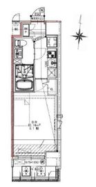 S-RESIDENCE錦糸町パークサイド (エスレジデンス錦糸町パークサイド) 308 間取り図