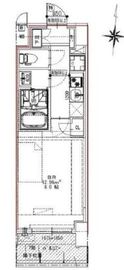 S-RESIDENCE錦糸町パークサイド (エスレジデンス錦糸町パークサイド) 306 間取り図