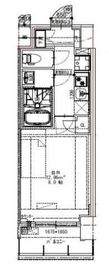 S-RESIDENCE錦糸町パークサイド (エスレジデンス錦糸町パークサイド) 204 間取り図