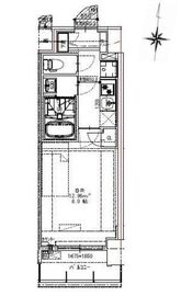 S-RESIDENCE錦糸町パークサイド (エスレジデンス錦糸町パークサイド) 504 間取り図