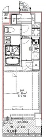 S-RESIDENCE錦糸町パークサイド (エスレジデンス錦糸町パークサイド) 704 間取り図