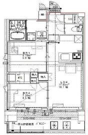 S-RESIDENCE錦糸町パークサイド (エスレジデンス錦糸町パークサイド) 1101 間取り図