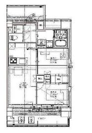 S-RESIDENCE錦糸町パークサイド (エスレジデンス錦糸町パークサイド) 1004 間取り図