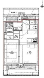 S-RESIDENCE錦糸町パークサイド (エスレジデンス錦糸町パークサイド) 1103 間取り図