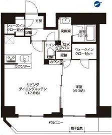 アーバネックス大森 1003 間取り図