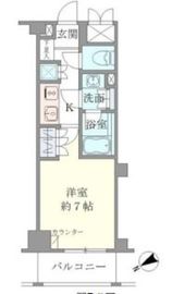 グランスイート東京 5階 間取り図