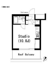 ラティエラ乃木坂 403 間取り図